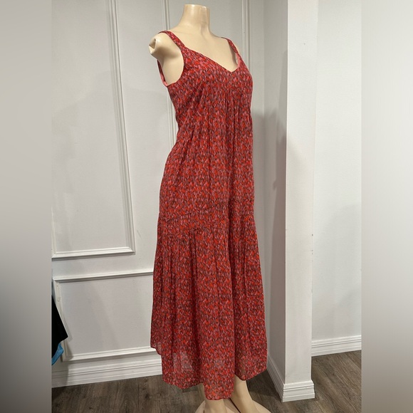 NWT JOIE Maxi Dress, Sleeveless Tiered Flowing Summer Dress, Tea Rose,  XS - Picture 2 of 10